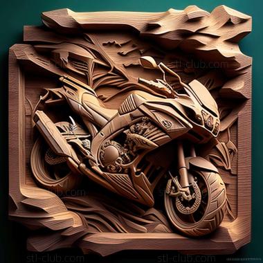 3D model Kawasaki Versys 1000 2010 (STL)
